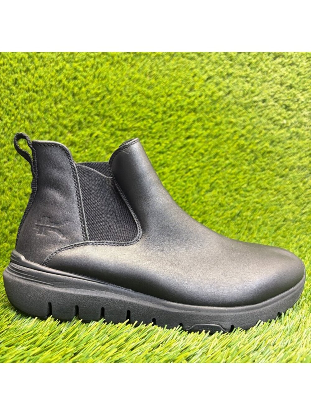 Kuru Footwear Flex Astra Womens Size 8 Black Classic Outdoor Chelsea Boots